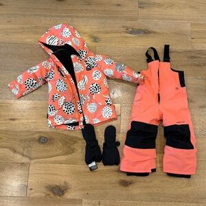 Burton Toddler Ski Set – Size 3T – Complete Snow Outfit ❄️⛷️